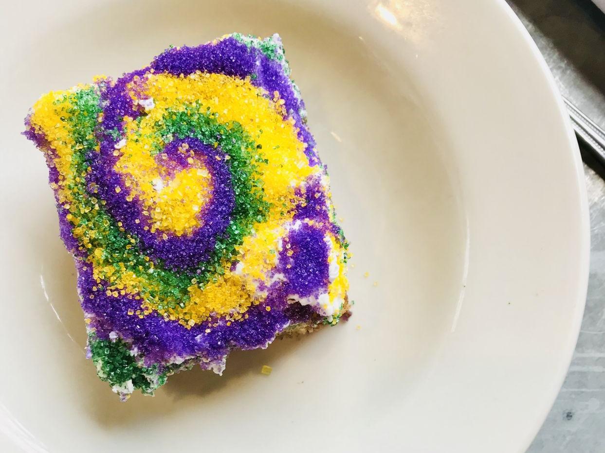 Bistro Byronz king cake bread pudding